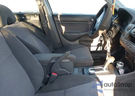 2005 Honda Civic Hybrid from USA, damaged, VIN JHMES96655S005723